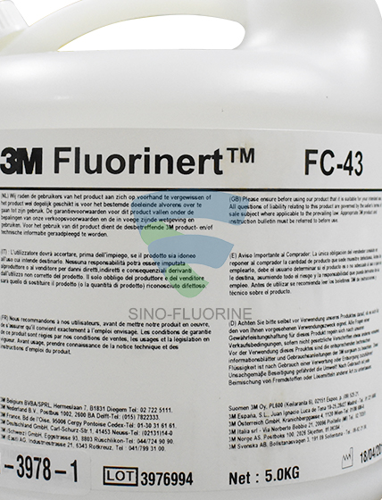 3MFluorinertFC-43氟化液