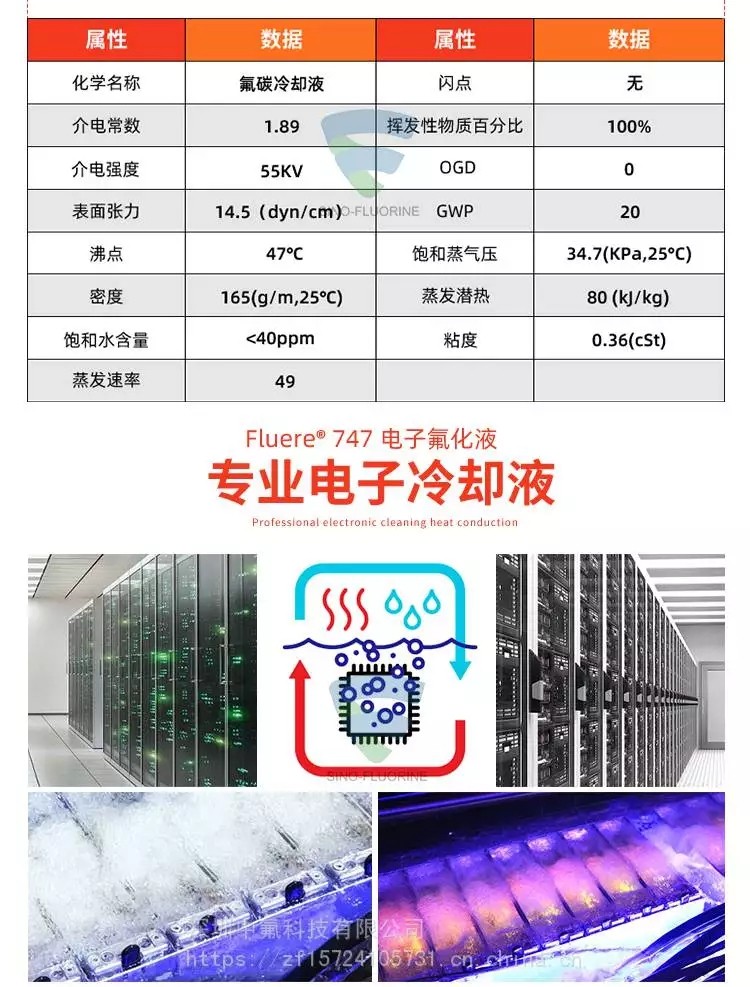 Fluere-747冷却液产品属性