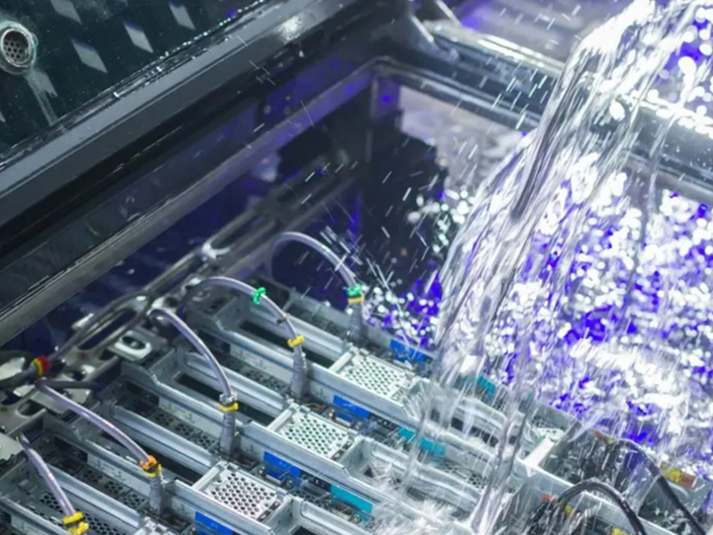 氟化液做水冷液